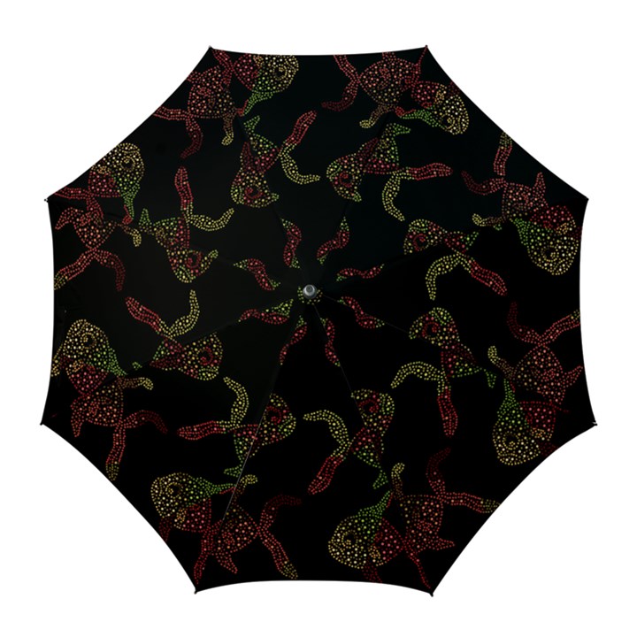 Decorative fish pattern Golf Umbrellas