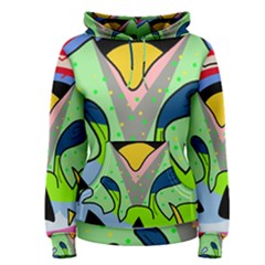 Colorful Landscape Women s Pullover Hoodie