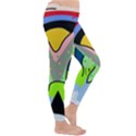 Colorful landscape Winter Leggings  View3