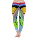 Colorful landscape Winter Leggings  View4