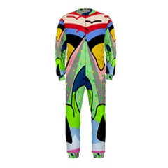 Colorful Landscape Onepiece Jumpsuit (kids)