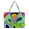 Colorful landscape Medium Tote Bag View1