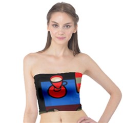 Table Tube Top by Valentinaart