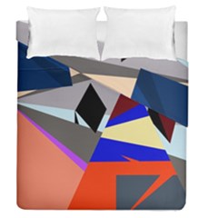 Geometrical Abstract Design Duvet Cover Double Side (queen Size)