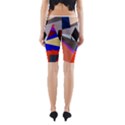 Geometrical abstract design Yoga Cropped Leggings View2