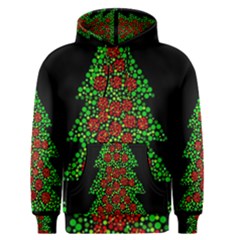 Sparkling Christmas Tree Men s Pullover Hoodie