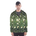 Wild Daisy summer Flowers Hooded Wind Breaker (Men) View1