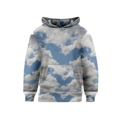 Breezy Clouds In The Sky Kids  Pullover Hoodie