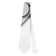 Gray And Red Geometrical Design Neckties (one Side)  by Valentinaart