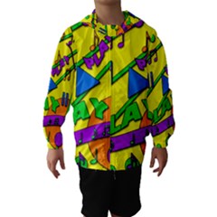 Music Hooded Wind Breaker (kids)