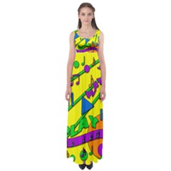 Music Empire Waist Maxi Dress