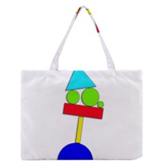 Balance  Medium Zipper Tote Bag by Valentinaart