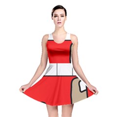 Piano  Reversible Skater Dress