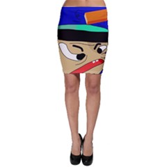 Accident  Bodycon Skirt