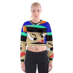 Accident  Women s Cropped Sweatshirt