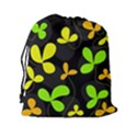 Floral design Drawstring Pouches (XXL) View2