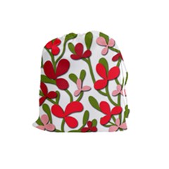 Floral Tree Drawstring Pouches (large) 