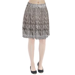 Rough Cable Knit Pleated Skirt by DeneWestUK