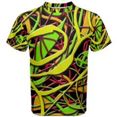 Snake Bush Men s Cotton Tee by Valentinaart