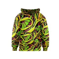 Snake Bush Kids  Pullover Hoodie by Valentinaart