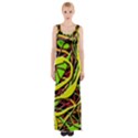 Snake bush Maxi Thigh Split Dress View1