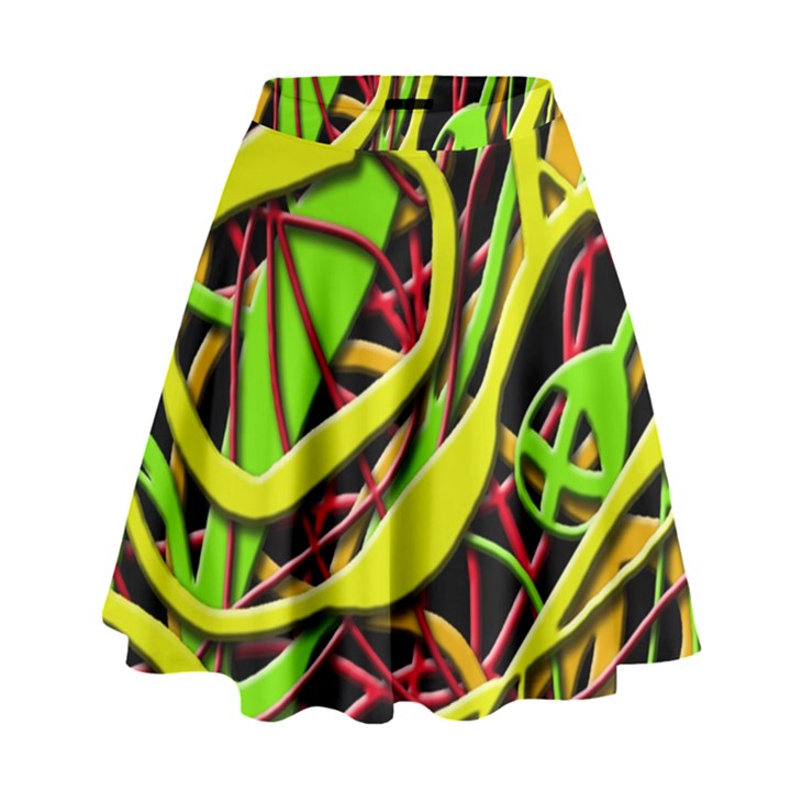 Snake bush High Waist Skirt