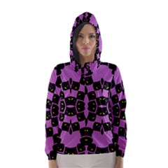 Flower Of Life Hooded Wind Breaker (women) by MRTACPANS