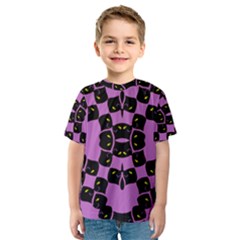 Flower Of Life Kids  Sport Mesh Tee