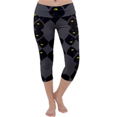 Holistic Wine Capri Yoga Leggings