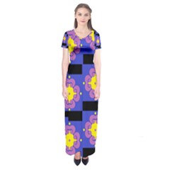 Freind Short Sleeve Maxi Dress