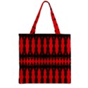 ANCIENT DIVIDE Zipper Grocery Tote Bag View1