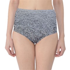 Pebble Beach Photography Ocean Nature High-waist Bikini Bottoms