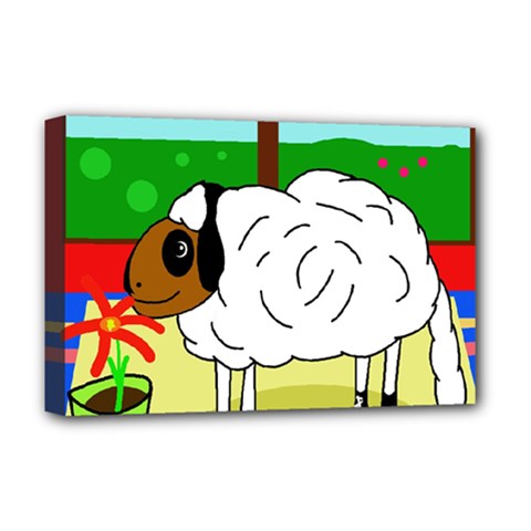 Urban Sheep Deluxe Canvas 18  X 12  