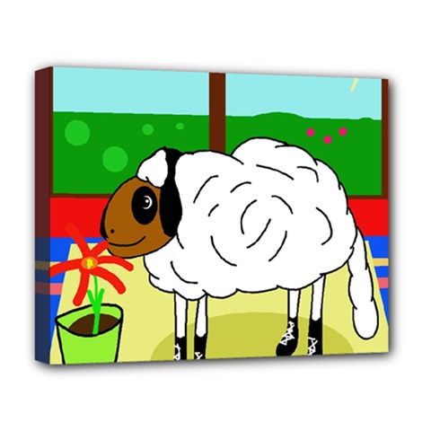 Urban Sheep Deluxe Canvas 20  X 16  