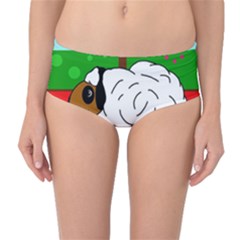 Urban Sheep Mid-waist Bikini Bottoms