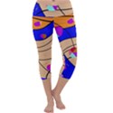 Decorative abstract art Capri Yoga Leggings View1