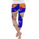 Decorative abstract art Capri Yoga Leggings View4