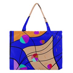 Decorative Abstract Art Medium Tote Bag