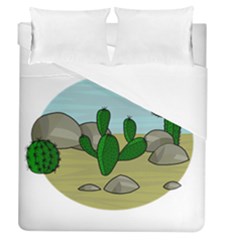 Desert Duvet Cover (queen Size)