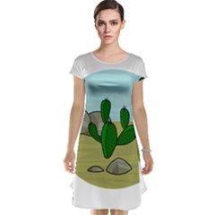 Desert Cap Sleeve Nightdress by Valentinaart