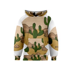 Desert 2 Kids  Pullover Hoodie by Valentinaart