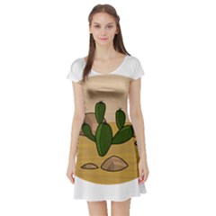 Desert 2 Short Sleeve Skater Dress