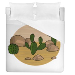 Desert 2 Duvet Cover (queen Size) by Valentinaart