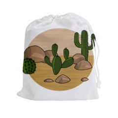 Desert 2 Drawstring Pouches (xxl)