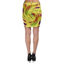 Leaf And Rainbows In The Wind Bodycon Skirt View2