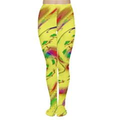 Leaf And Rainbows In The Wind Women s Tights