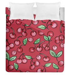 Cherry Cherries For Spring Duvet Cover Double Side (queen Size)