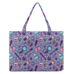 Chromatic Cosmetics Medium Zipper Tote Bag by miranema