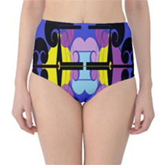 Fgnnjmjhyj High-waist Bikini Bottoms by MRTACPANS