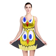 Chicken Reversible Skater Dress